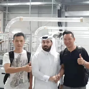 saudi customers visit the factory