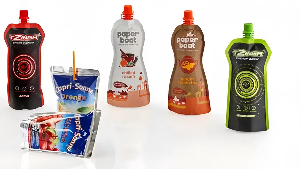 energy drink pouches manufacture