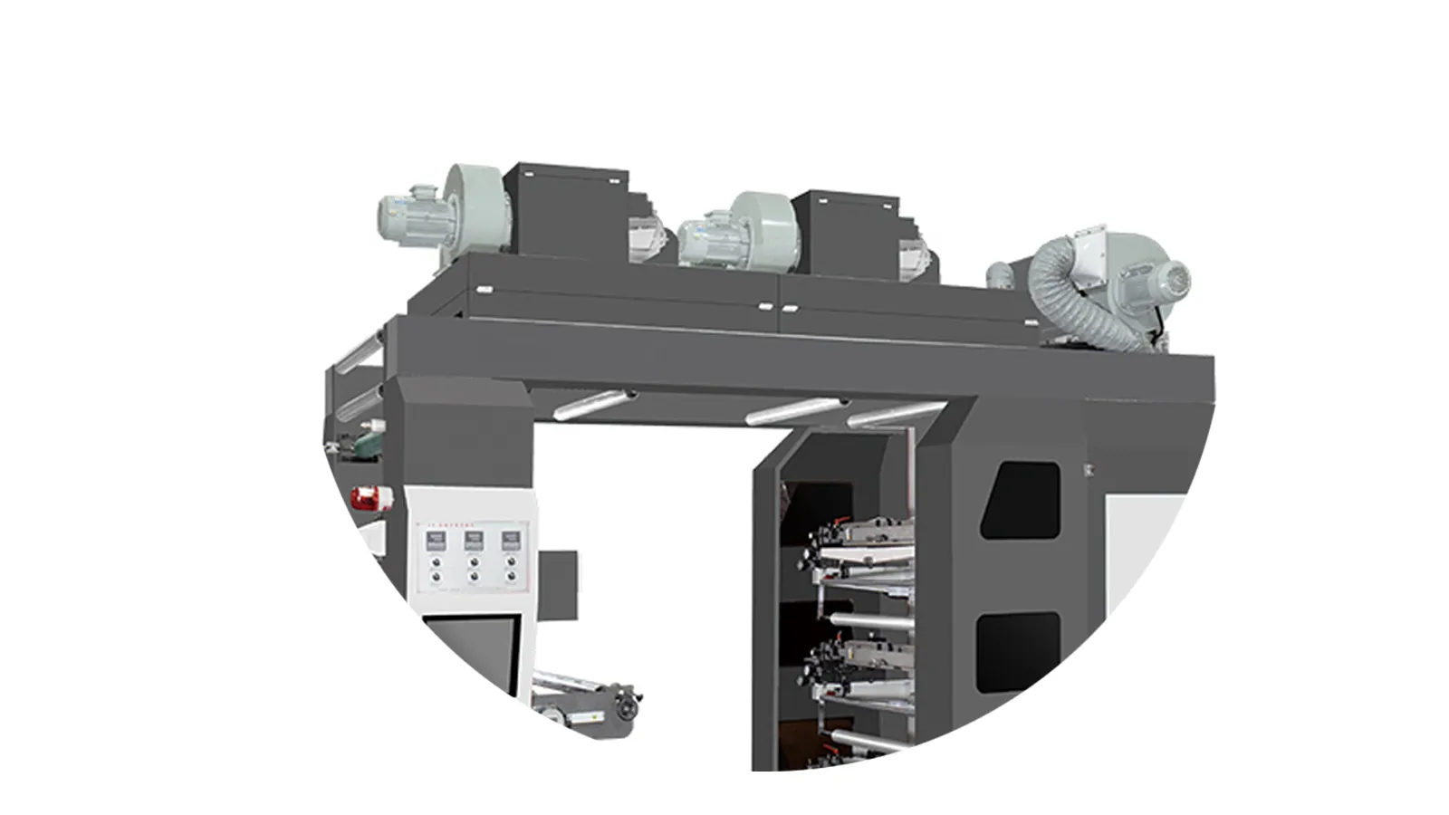 Honor Stack Flexo Printing Machine – 6 Color Printing for Flexible Packaging Custom Materials