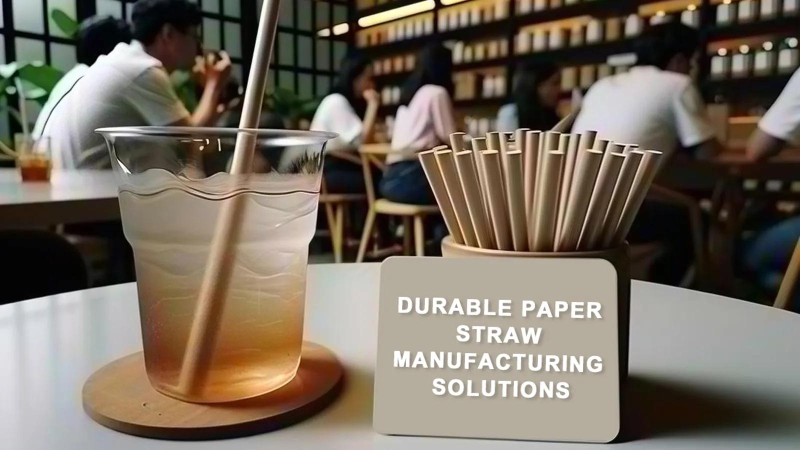 How to Make Durable Paper Straws That Don't Get Soft in Drinks
