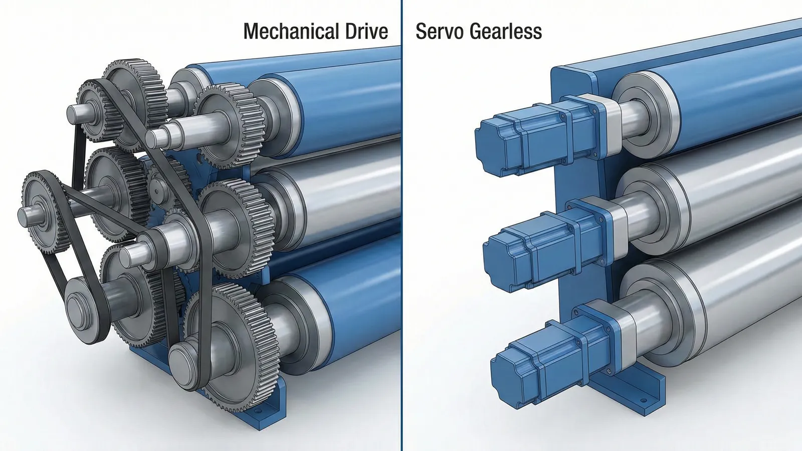 How Flexo Presses Work | Mechanical vs Servo Drive Explained