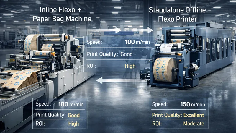 Inline vs. Offline Flexo Printing for Paper Bags | ROI Guide