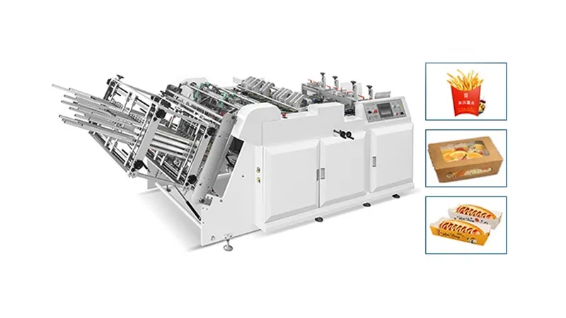 Lunch Box Forming Machine Automatic Carton Box Forming Machine Main View