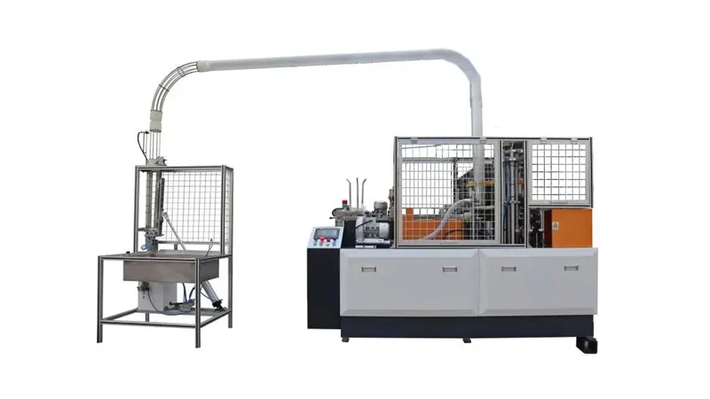 Automatic Disposable Cup Machine ZM-120 Paper Cup Making Machine Main View