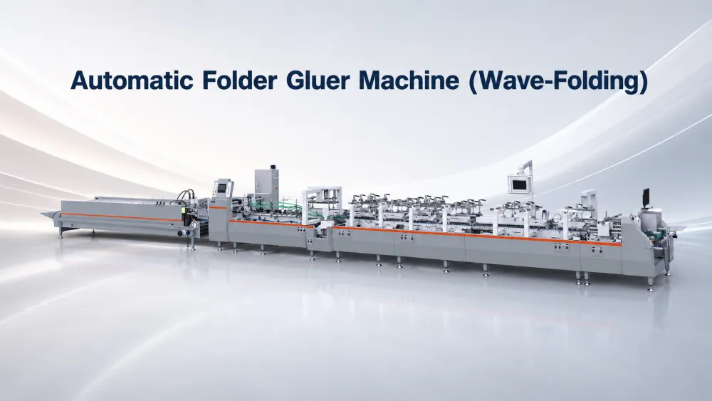 ZM-800P-1100P Automatic Folder Gluer Machine for Carton Boxes Main View