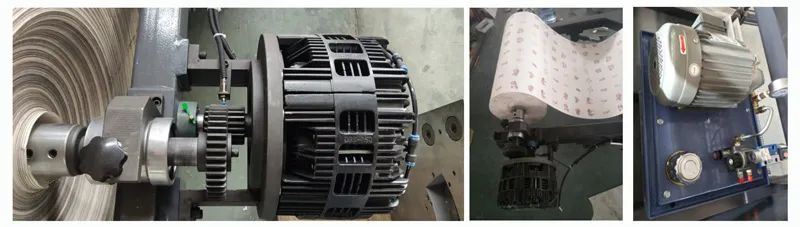 Chain Type Pneumatic Feeding Unit for Roll Paper Punching Machine
