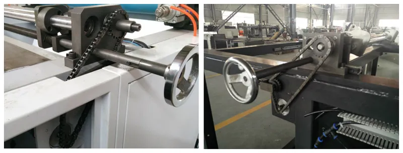 Motor Controlled Correction Unit for Roll Material Alignment