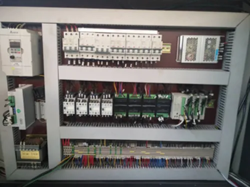 Electrical Control Cabinet with PLC and HMI System