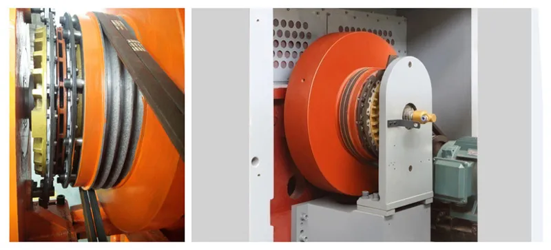 Inverter Motor and Pneumatic Clutch Brake System