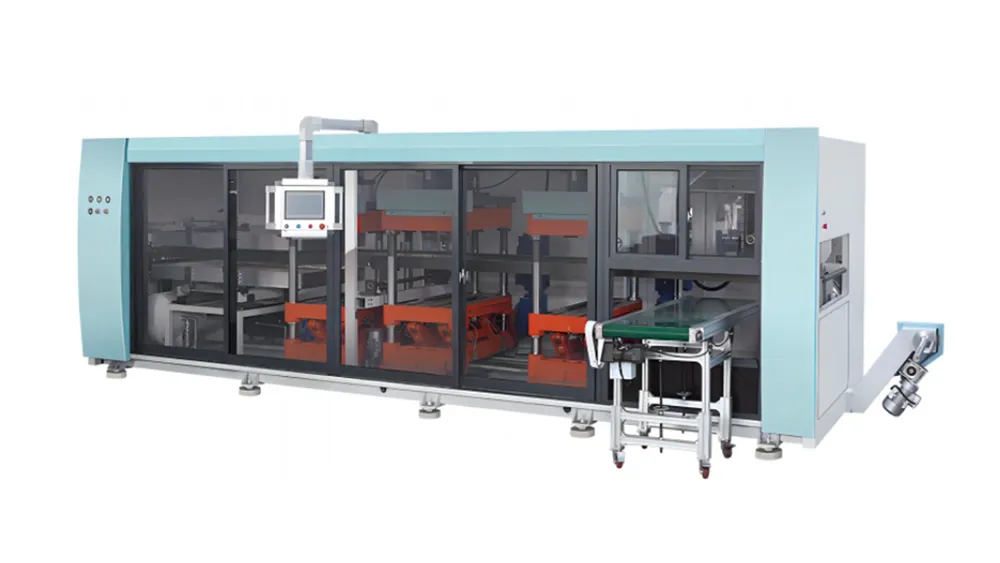 ZM-610-900 Multi-Station Thermoforming Machine for Food Containers Main View