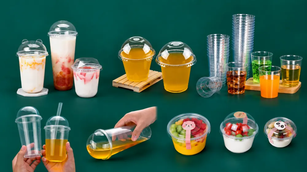 plastic cup samples