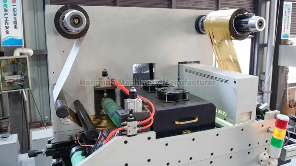 5-Color Flexo Printing Machine - NRY-320A-5C | Label Press with Slitter Operation