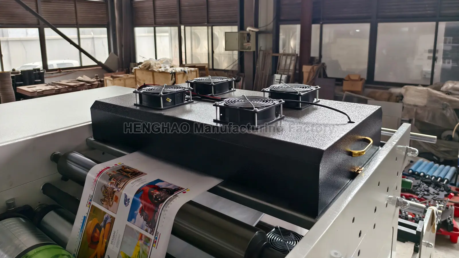 9-Color Flexo Printing Machine - NRY-320B-9C | Servo Press for Complex Labels Operation