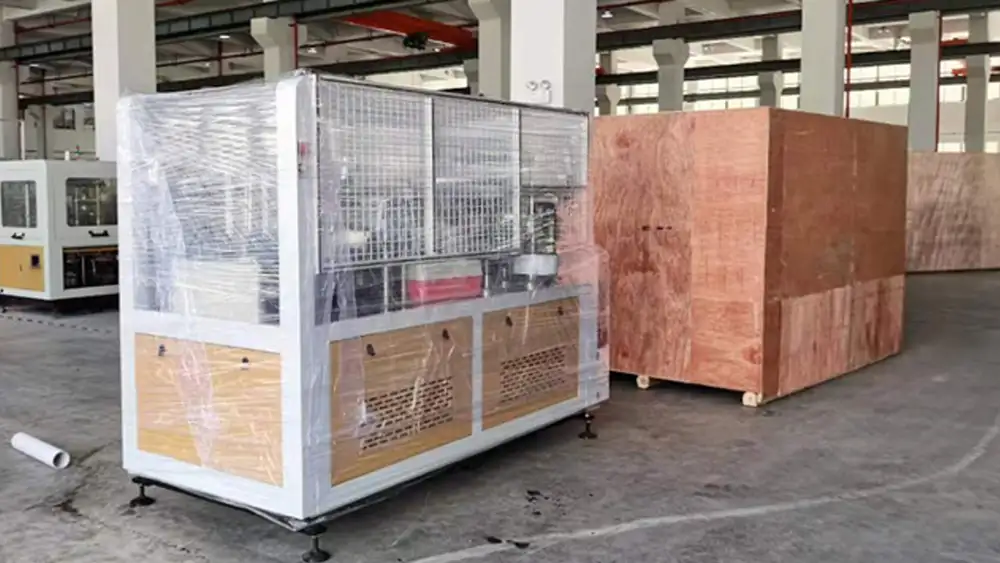 Vertical High Speed Paper Cup Machine - NTP-100A | 160pcs/min Dual Turntable Operation