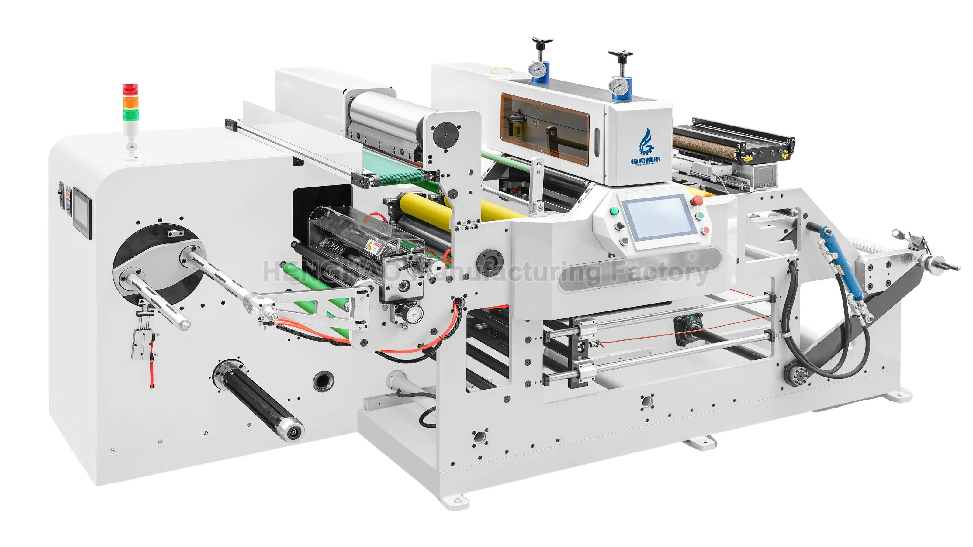 Intermittent Rotary Die Cutting Machine - NMQ-350JE | Dual Mode Label Cutter