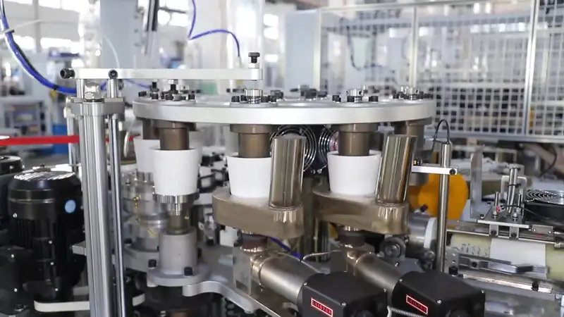 Paper Bucket Machine Manufacturer - NTP-ZT-200 | Fried Chicken & Popcorn Tub Maker Operation