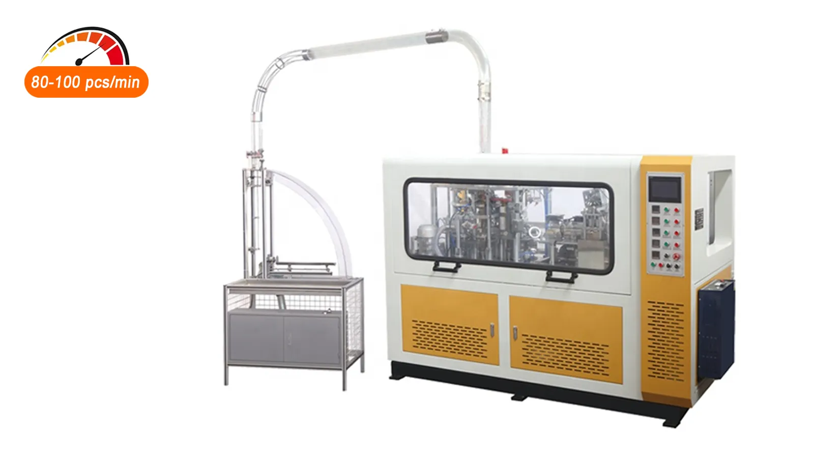 Vertical High Speed Paper Cup Machine - NTP-100A | 160pcs/min Dual Turntable